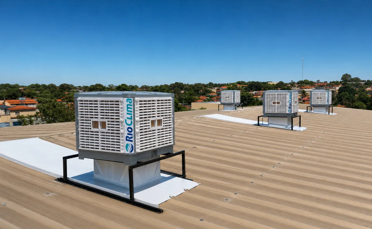 Climatizador industrial RioClima para Ibitinga